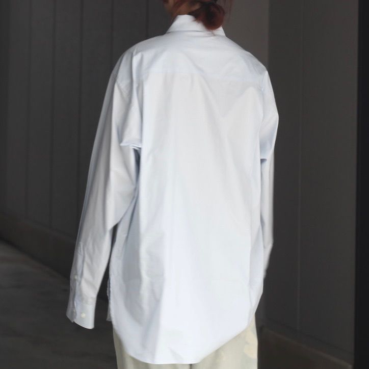 【残り一点】Suvin Cotton Oversized Down Pat Shirt
