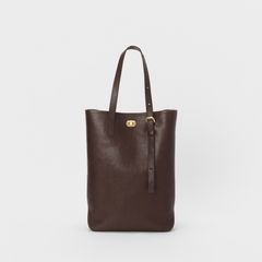 【残り一点】Twist Buckle Tote Bag Big(DARK BROWN)