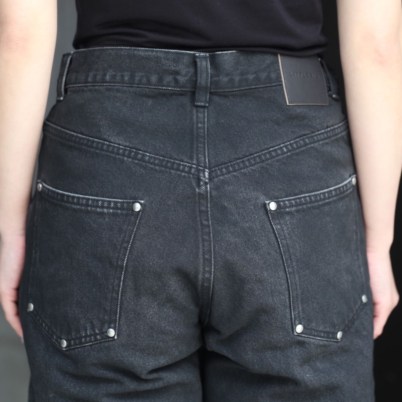 【残り一点】Flocked Denim Pants