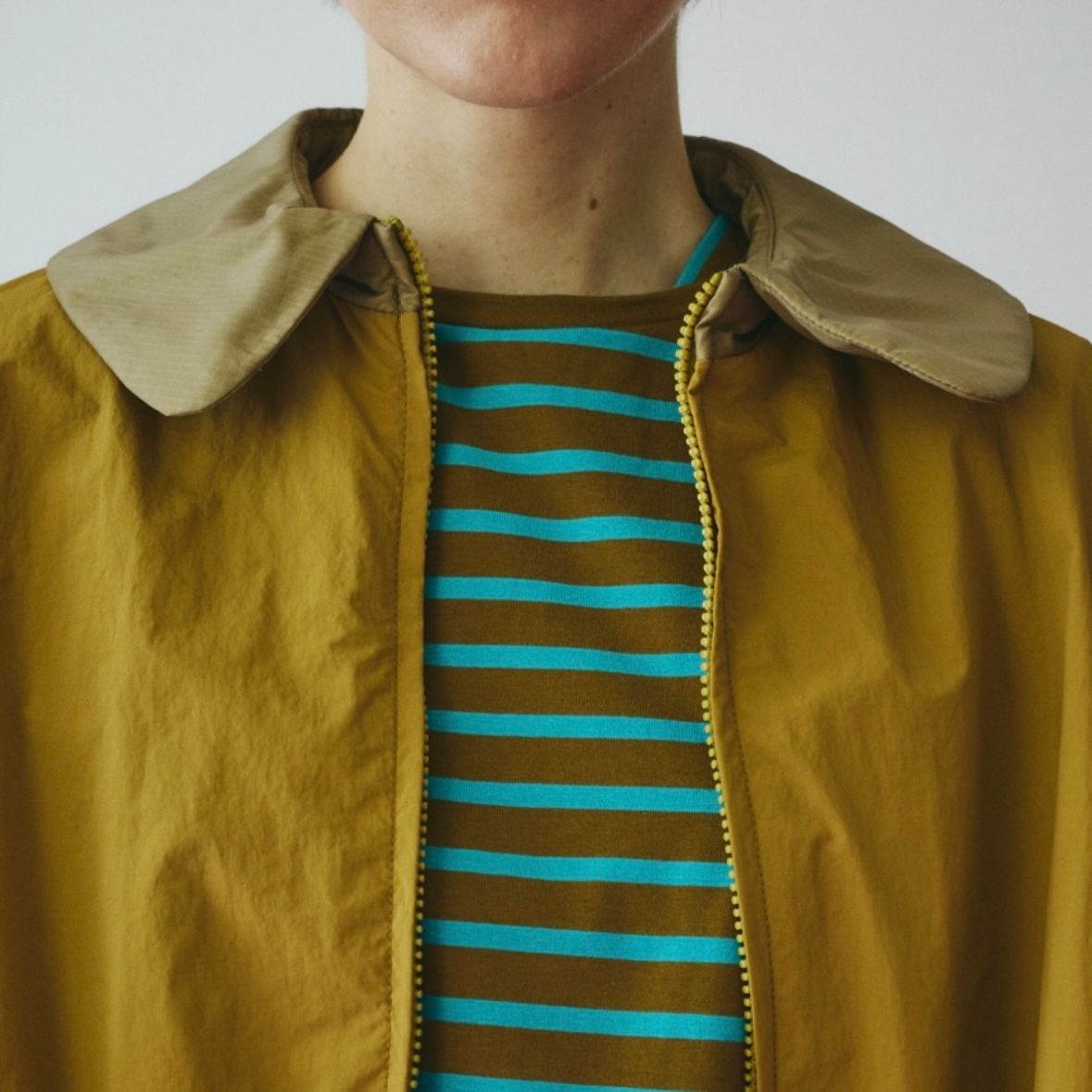 【残り一点】Round Collar Balloon Blouson