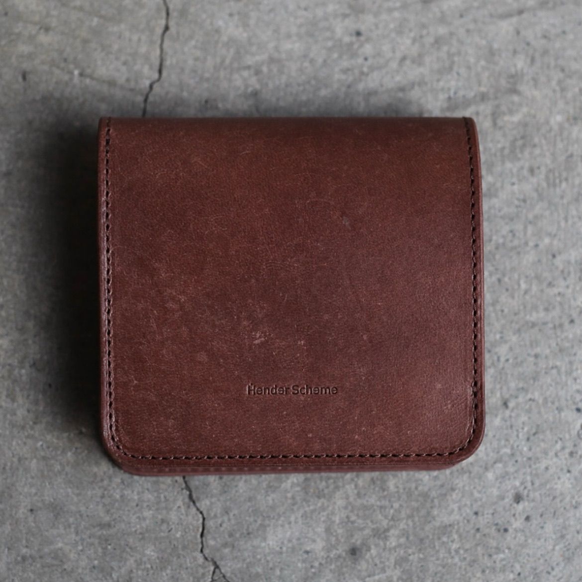 【再販売通知受付可能】Vertical Wallet(CHOCO)