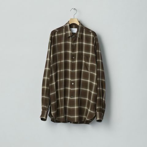 【残りわずか】LY/VIS Check Oversized L/S Shirt