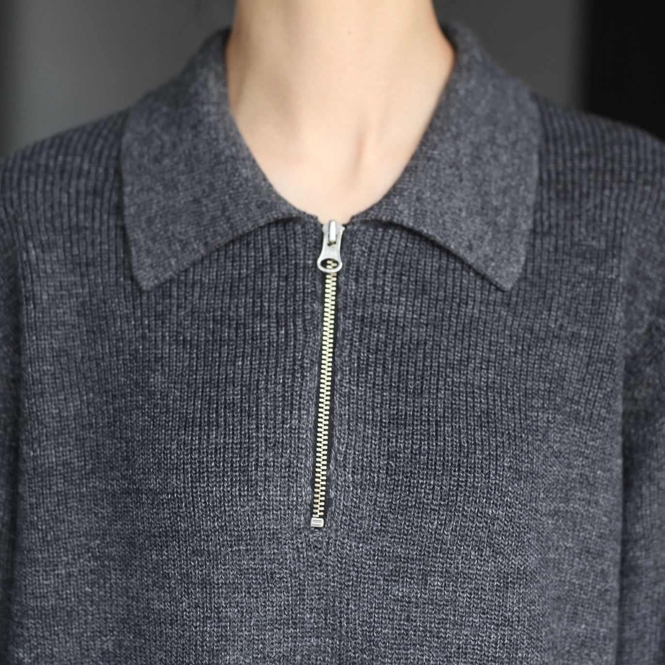 【残り一点】Aze Half Zip-up P/O