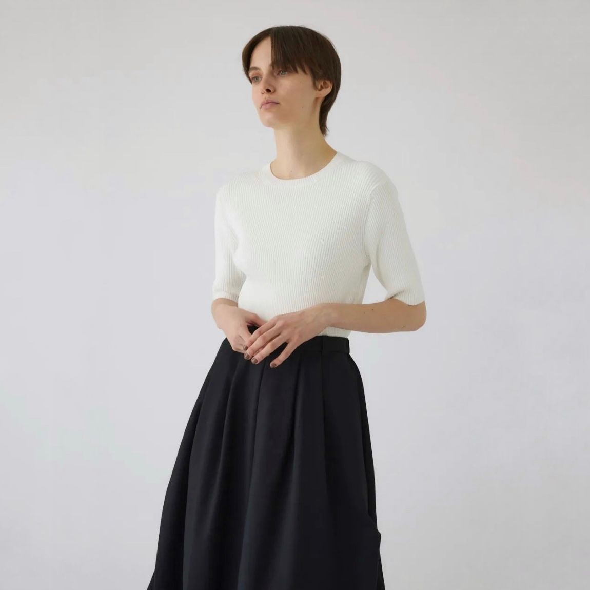 【残り一点】Compact Knit Tops