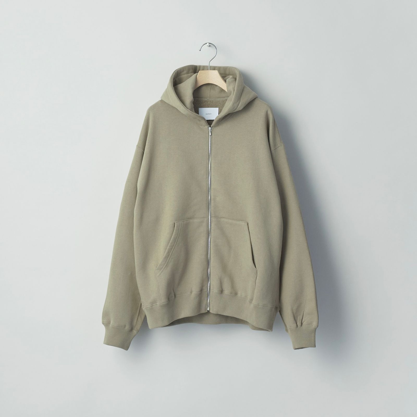 【残り一点】Loopwheel Cotton Sweat Zip Hoody
