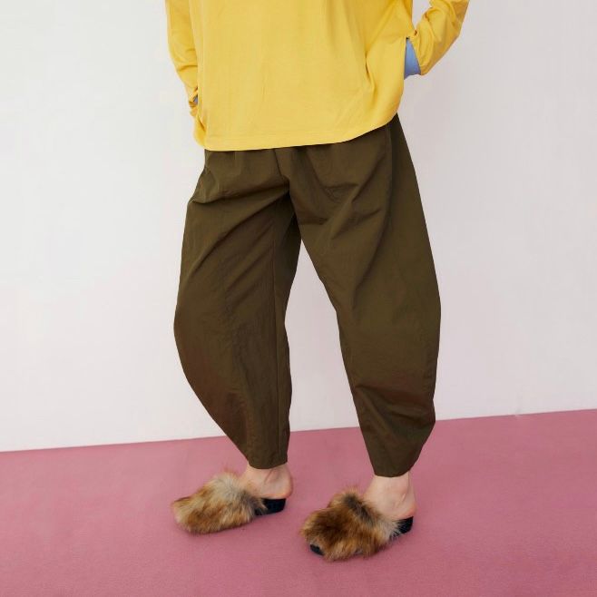 【残り一点】Cocoon Hem Tafta Pants