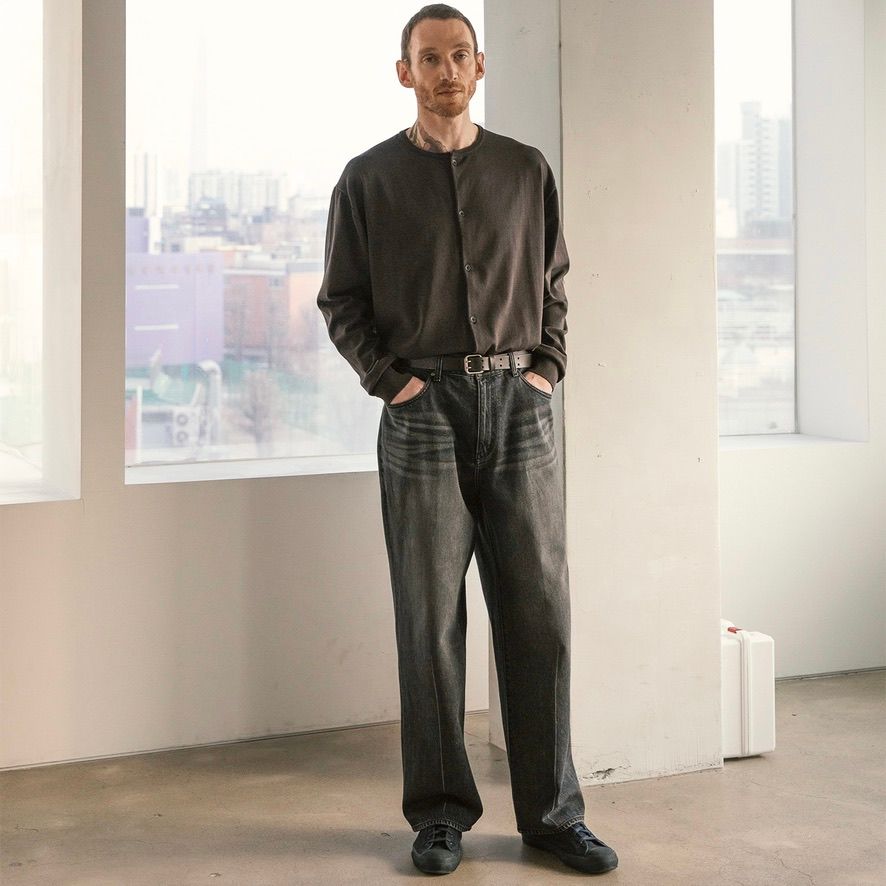 【残り一点】Double Prong Leather Belt