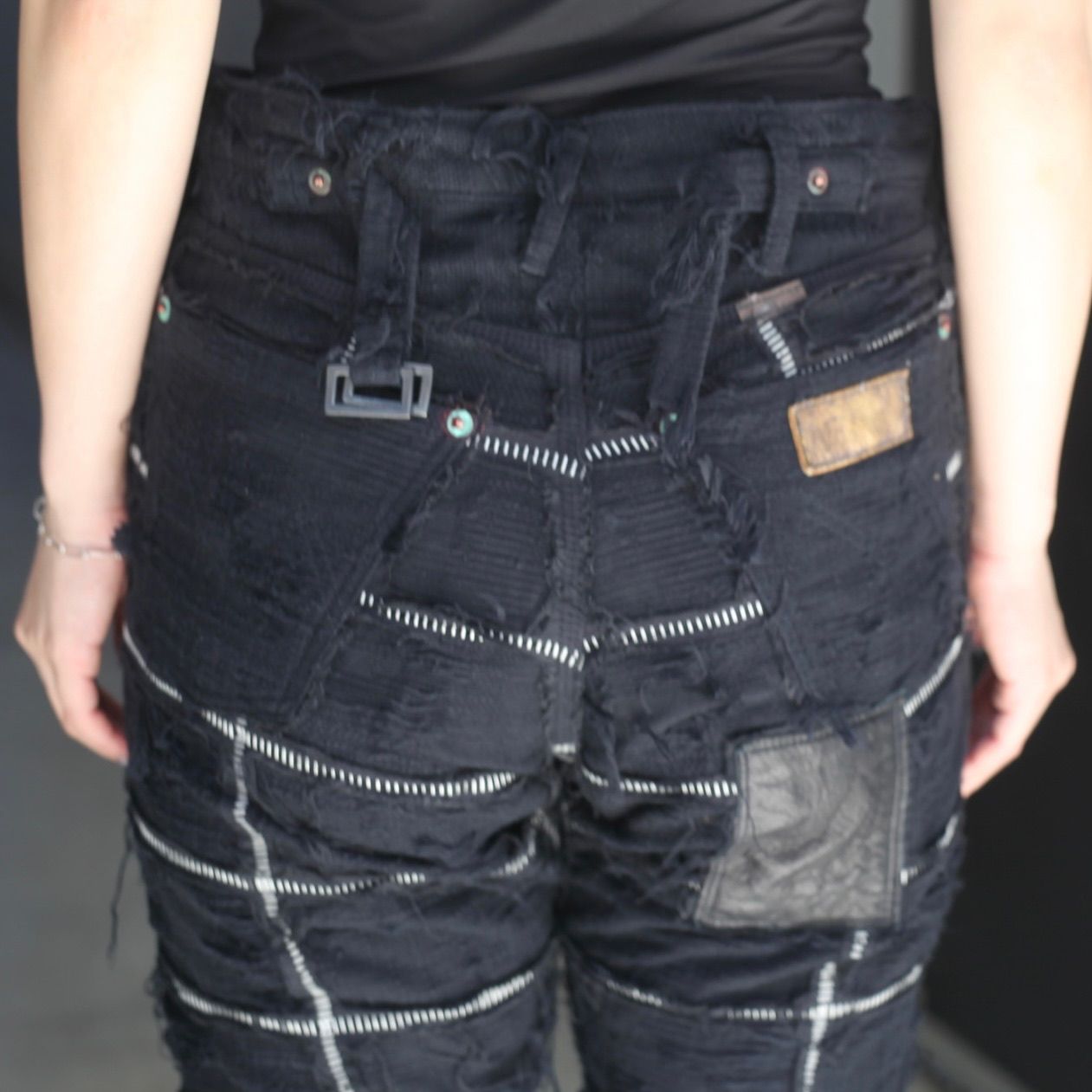 【残り一点】Destroy Work Jeans(NOIR)
