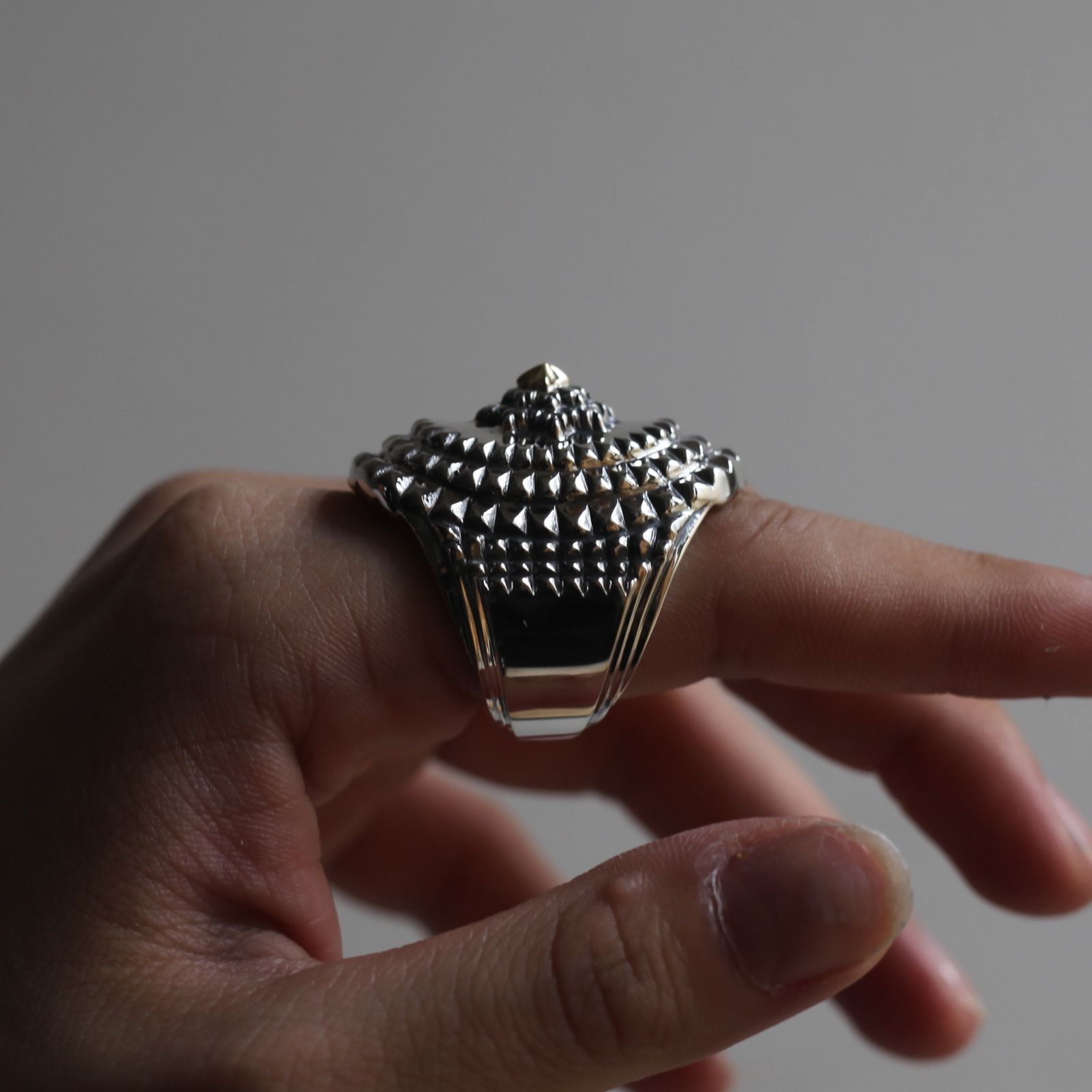 【お取り寄せ注文可能】Floating Flower Ring(SILVER×GOLD)