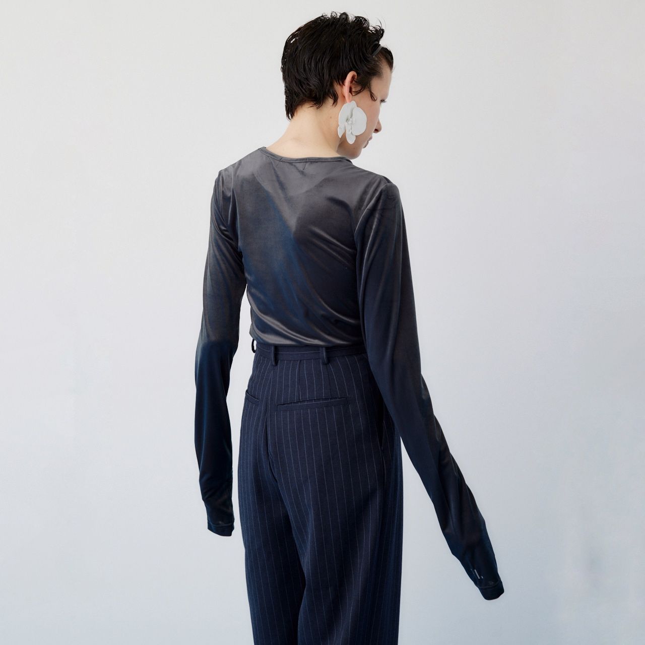 【残り一点】Velor Cut Tops