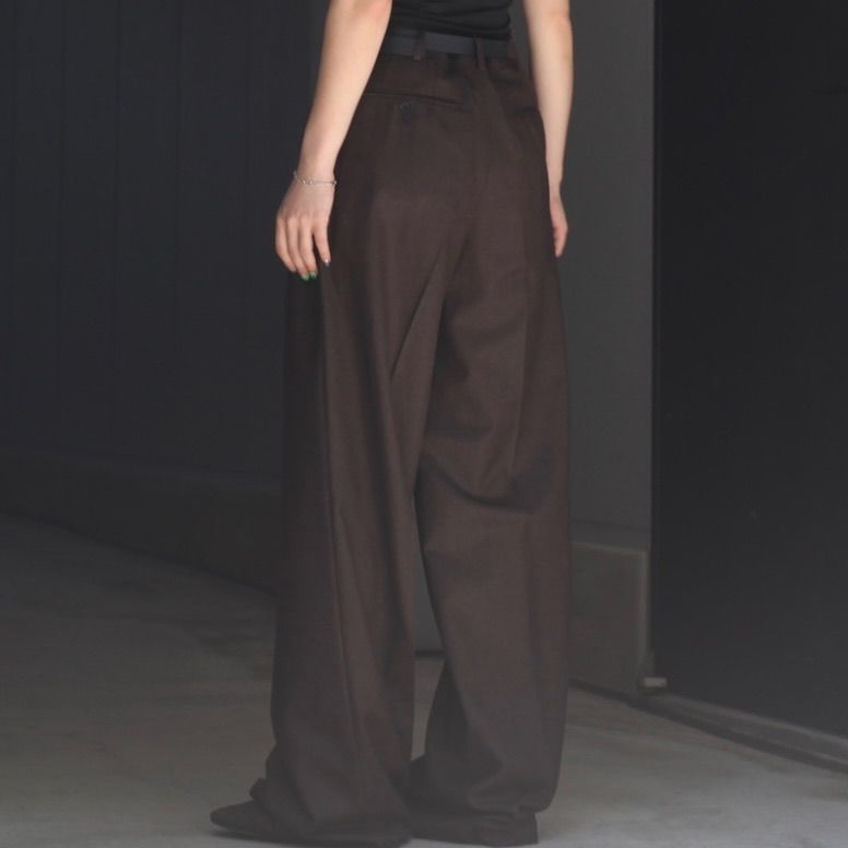 【残り一点】Wool Loose Trousers