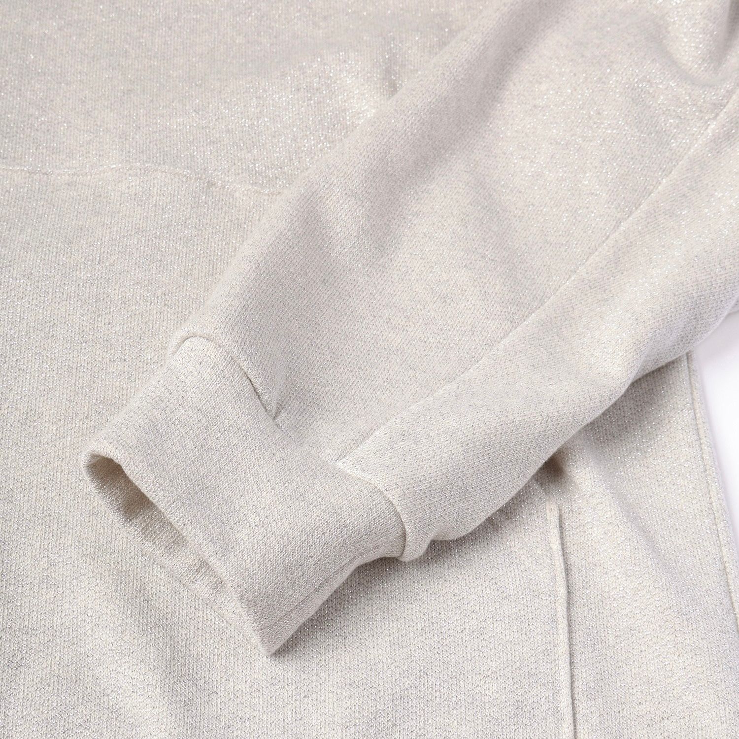 【残り一点】Cullni Logo Embroidery Glitter Yarn Hoodie