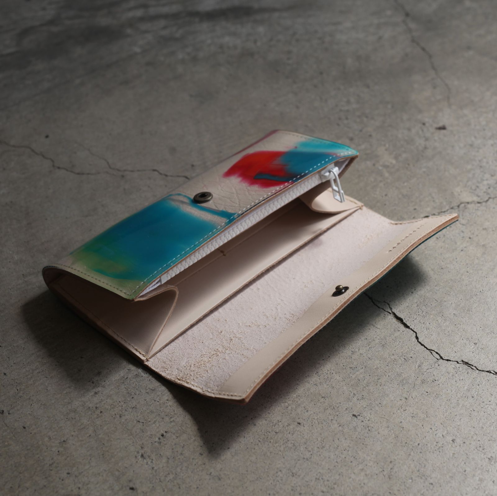 【残り一点】Paint Wallet(LONG)