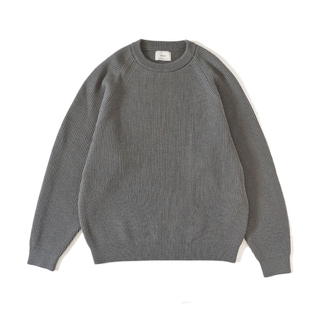 EVCON - 【残り一点】Wool Low Gage Crew Neck | ACRMTSM