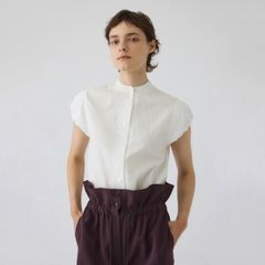 【残り一点】Bottle Neck Volume Blouse