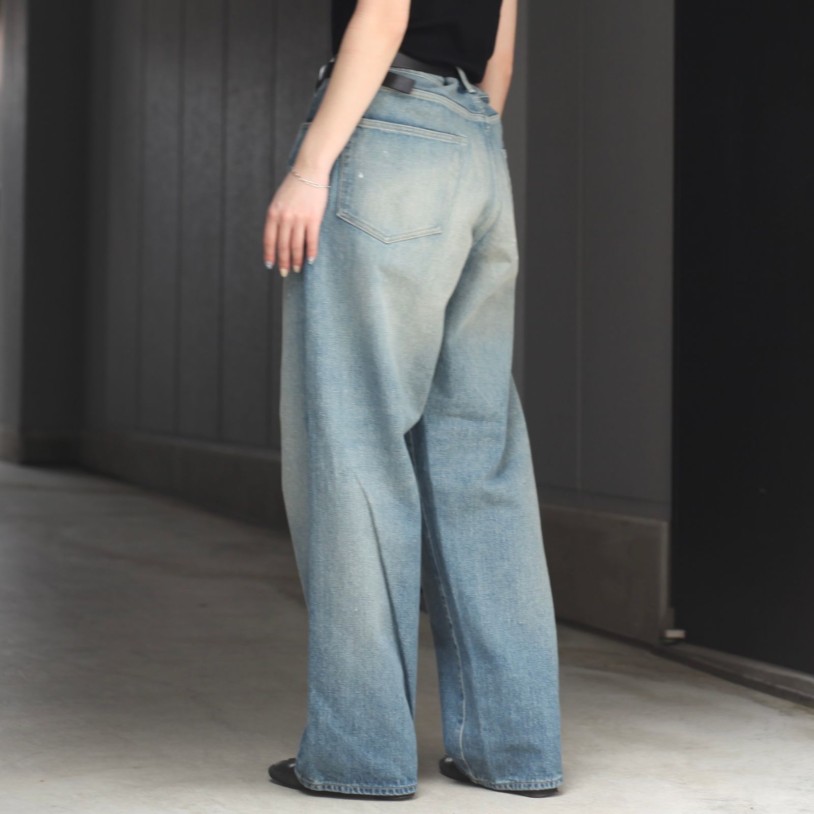 【残り一点】5pocket Straight Pants(USED FADE)