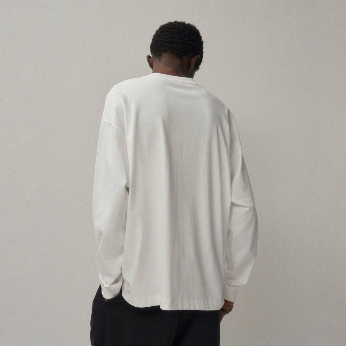 【残り一点】12/- Air Spinning Loose Fit Longsleeve T-shirt