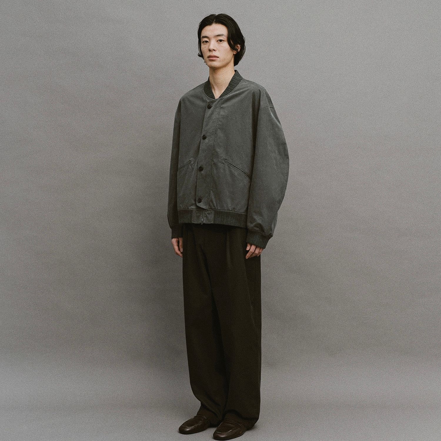 【残り一点】Brushed Bomber Jacket
