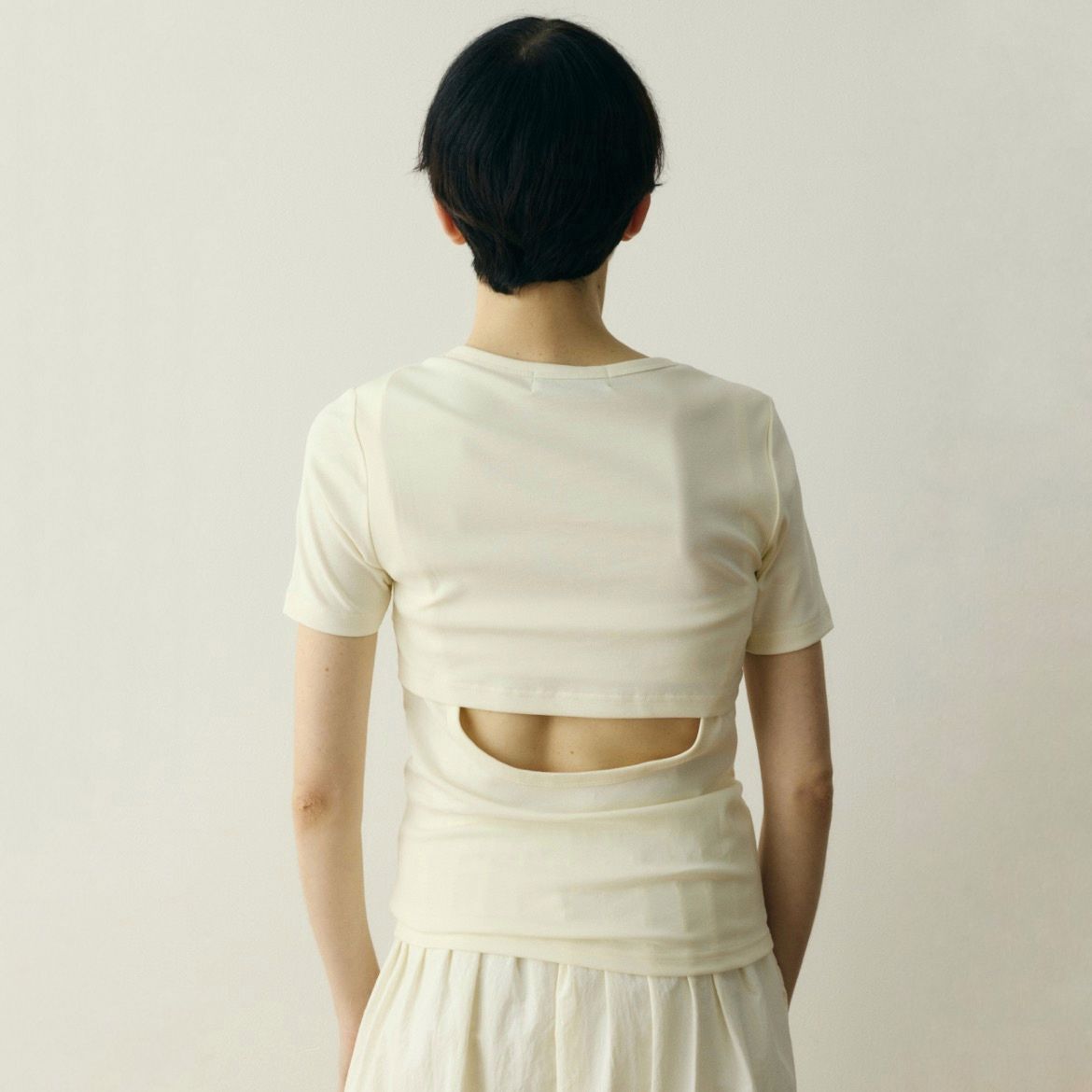 【残り一点】Back Open Cut Tops