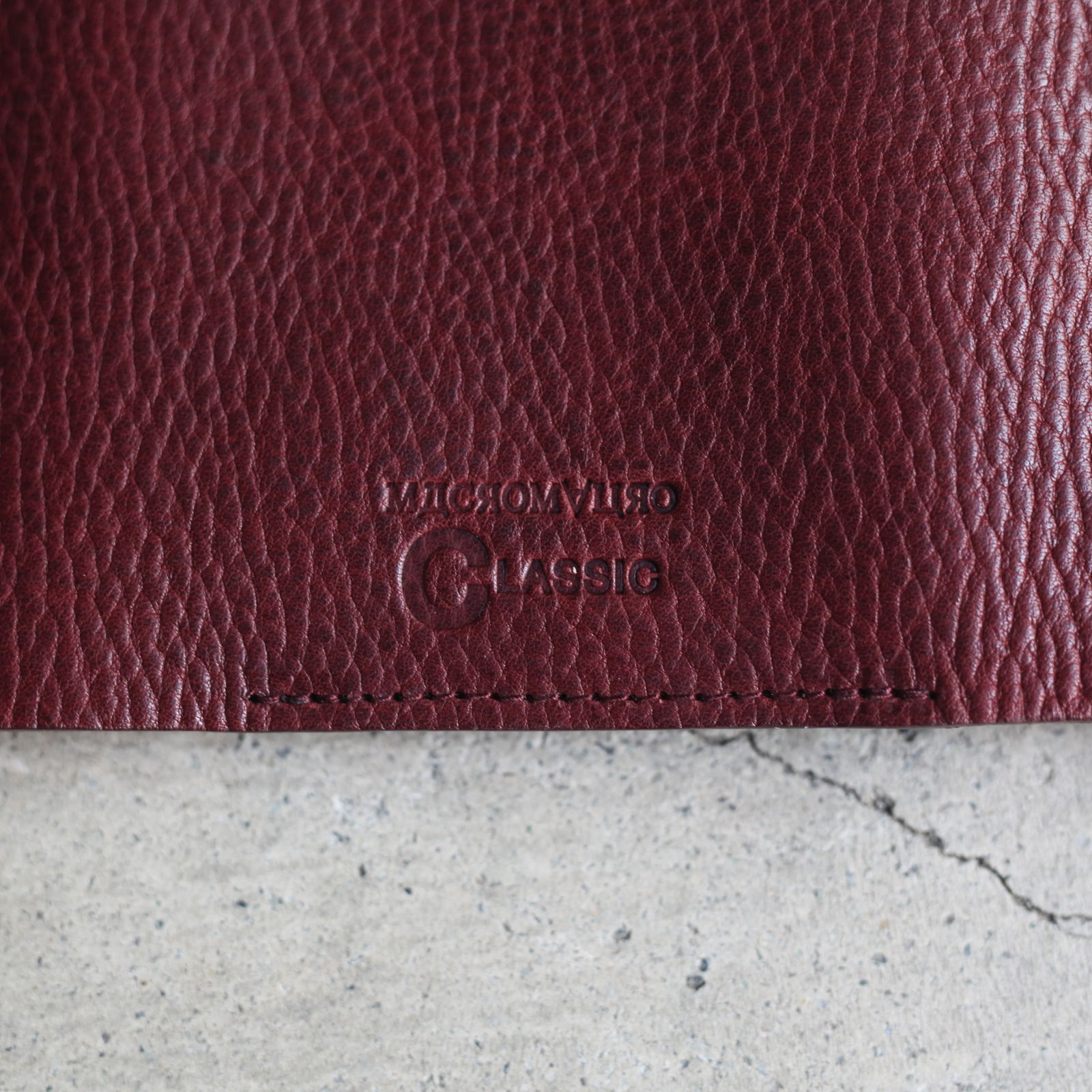 【お取り寄せ注文可能】Wording Wallet(BURGUNDY)