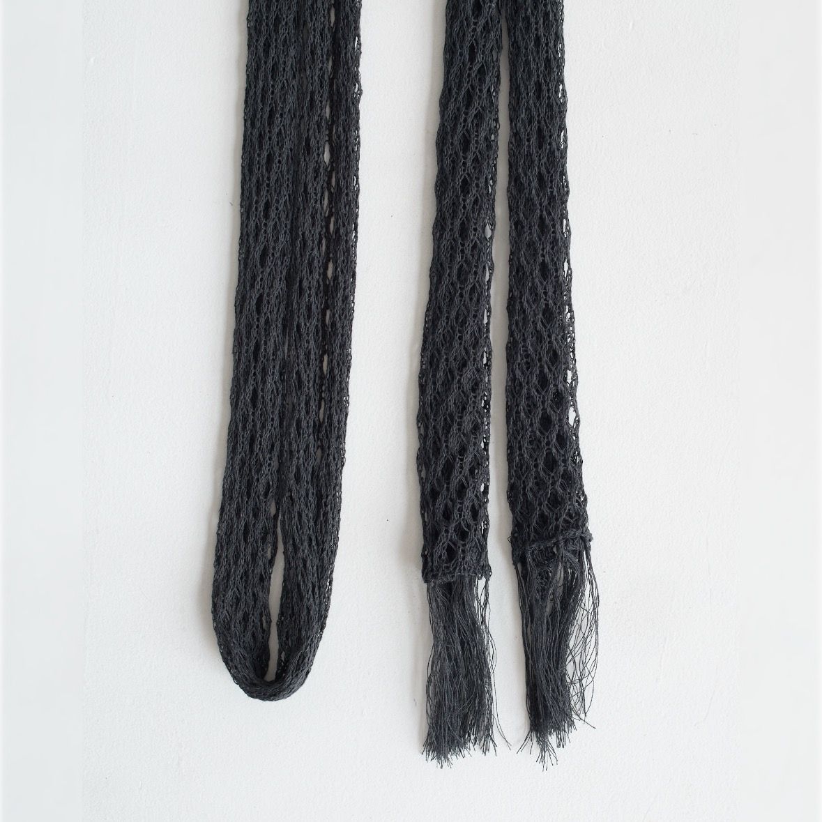 【残り一点】Fringe Narrow Long Scarf