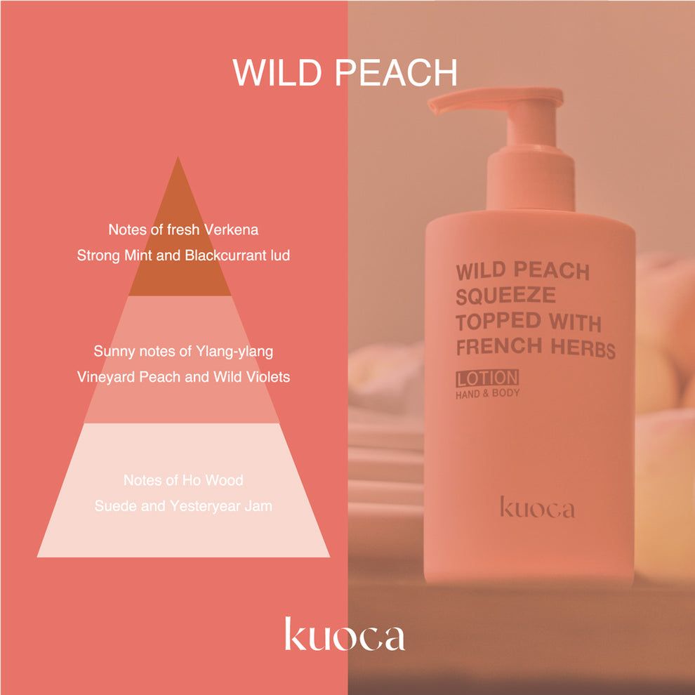 【残りわずか】Hand & Body Lotion(WILD PEACH)
