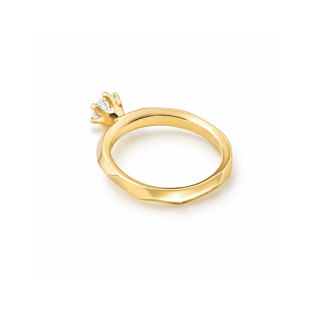 【お取り寄せ注文可能】Quon Round Ring(K18 YELLOW GOLD)