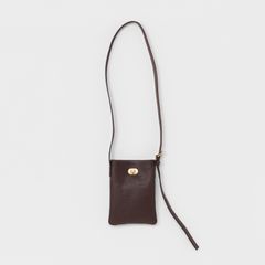 【残りわずか】Twist Buckle Bag_XS(DARK BROWN)
