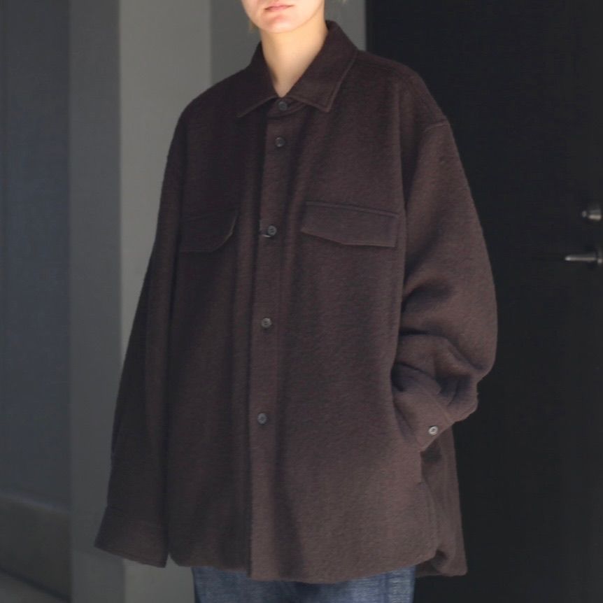 stein - 【残り一点】Oversized Blanket Cpo Shirt Jacket | ACRMTSM