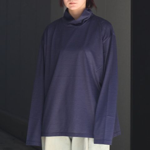 【残り一点】36G Wool Stripe Turtle Neck
