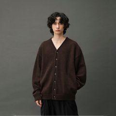 【残り一点】Moss Stitch V-Neck Cardigan