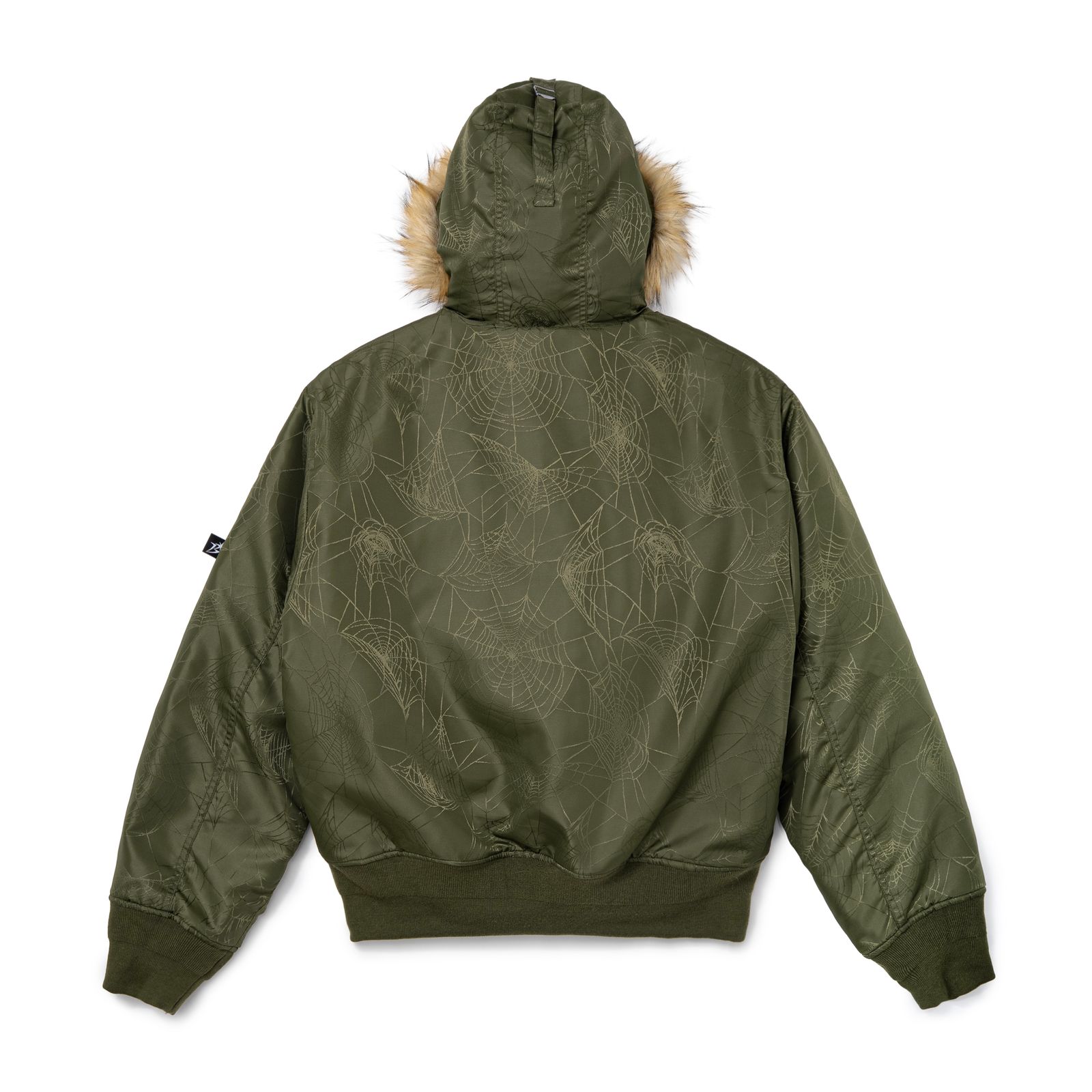 【残り一点】Hooded Jacquard Bomber Jacket