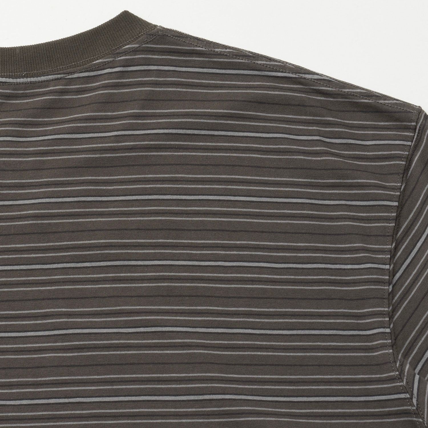 【残り一点】Ordinary Multi Stripe Pocket Tee