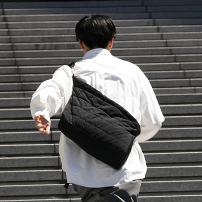 【残り一点】Quilting Pouch Shoulder Bag