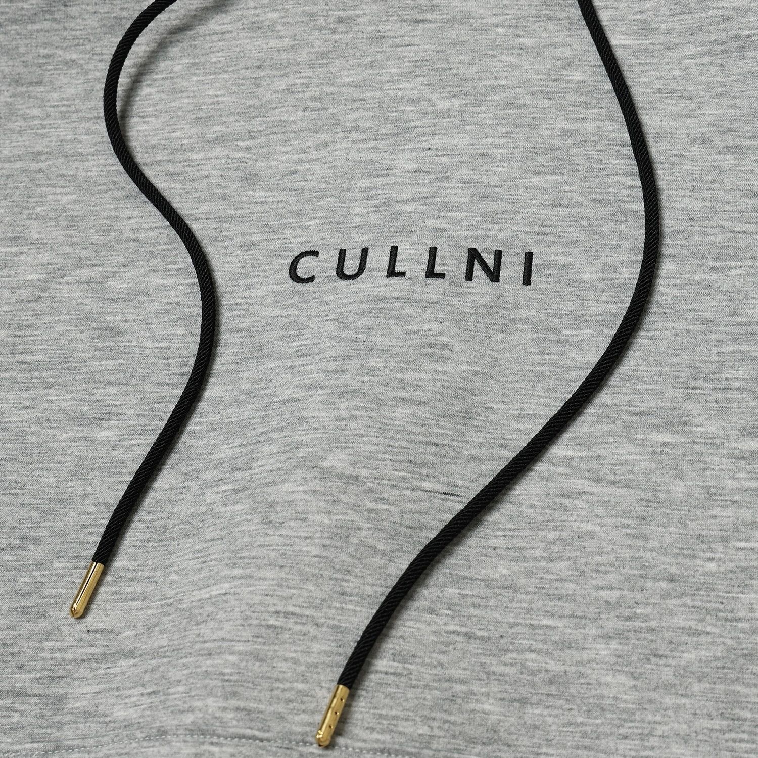 【残り一点】CULLNI Logo Embroidery Double Face Hoodie