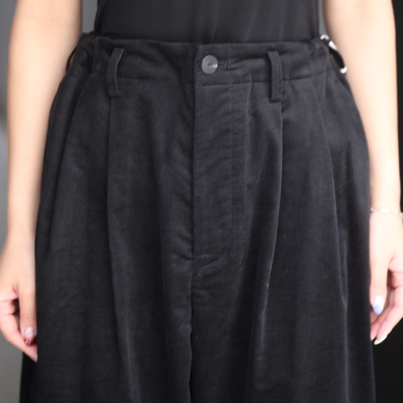 【残り一点】モールスキンシンプル2タックワイドPT