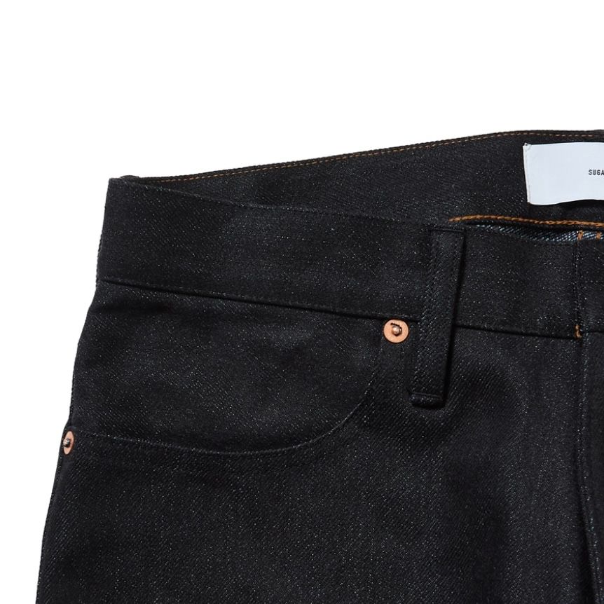 【残り一点】Twisted Heather Denim Pants Straight Cut