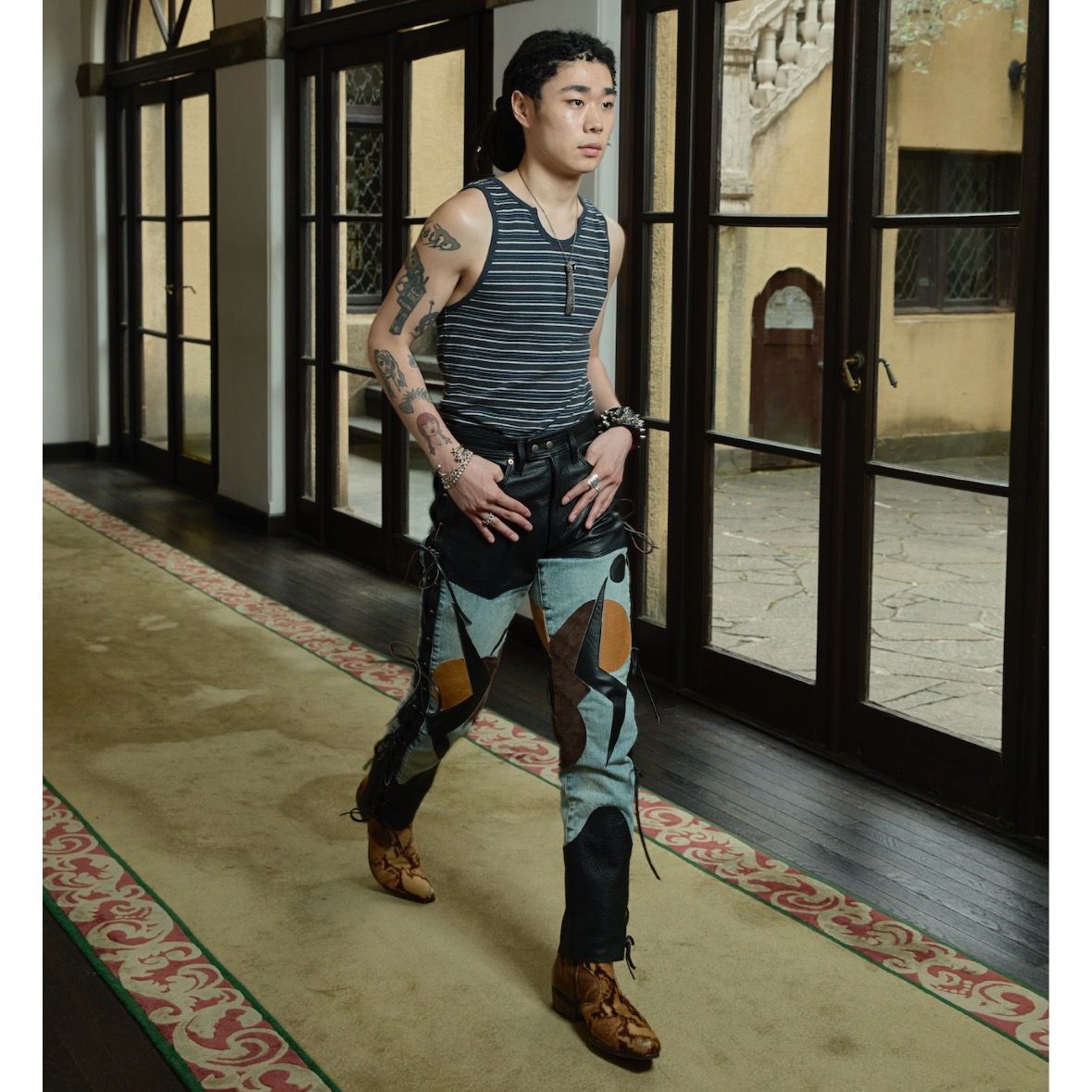 【残り一点】Stratum Leather Pants(VER2)