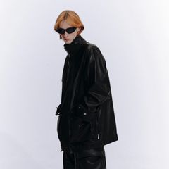 BASICKS - 【残り一点】Cow Leather Car Coat | ACRMTSM ONLINE STORE