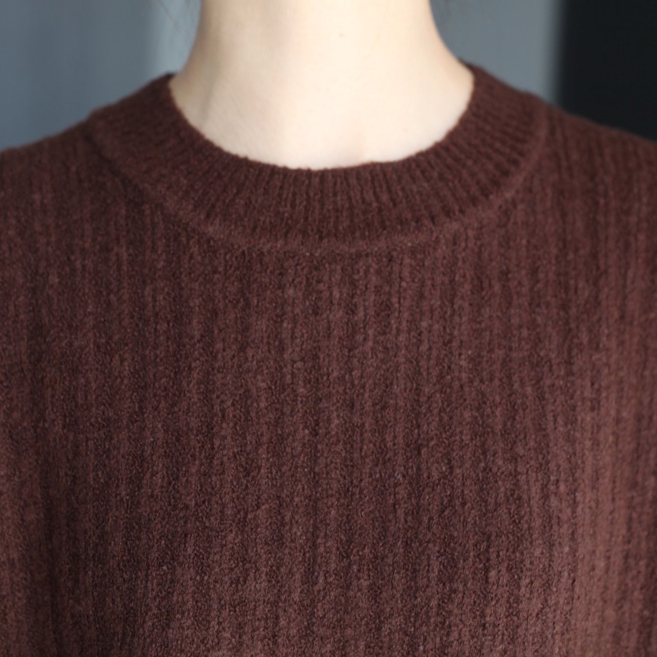 【残り一点】WO/CA Rib Pullover