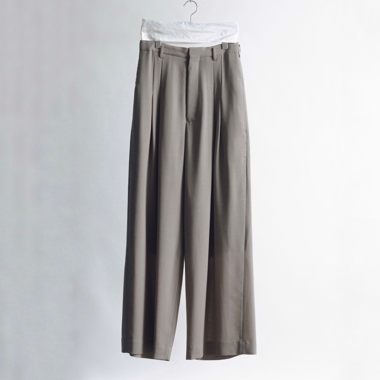 【残り一点】Wool Serge Hi-Waist Trousers