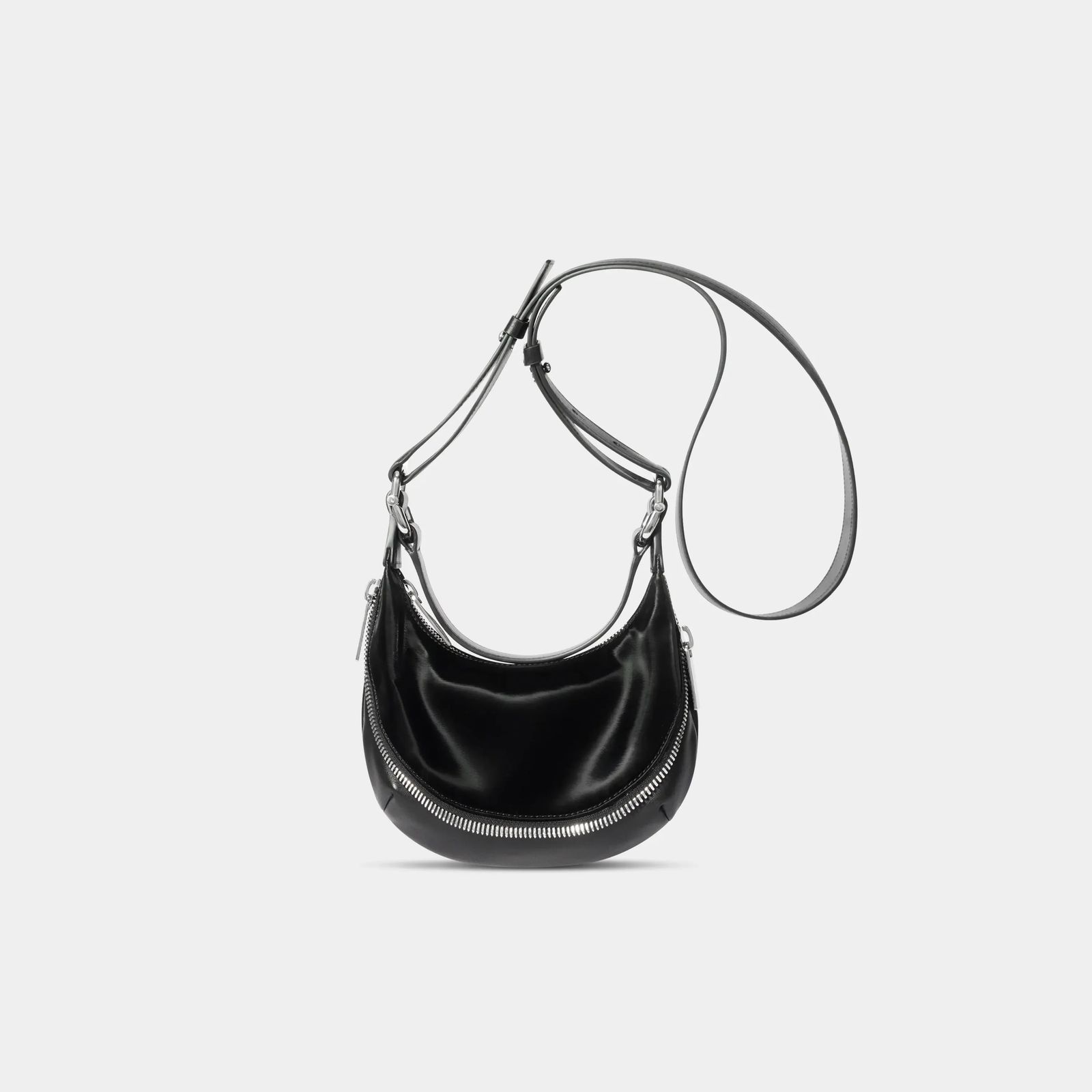 【残り一点】ZIP LUNA MINI(PU AND CALFSKIN)