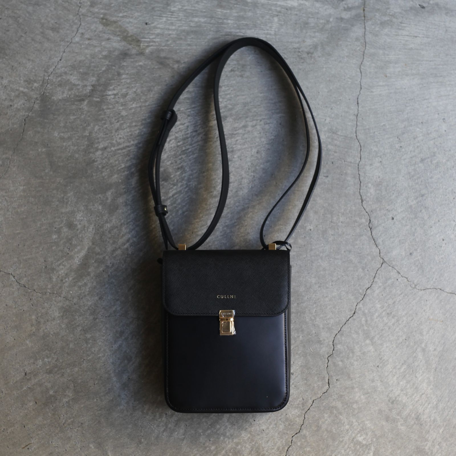 CULLNI - 【残り一点】Leather Looped Strap Mini Shoulder Bag | ACRMTSM ONLINE STORE