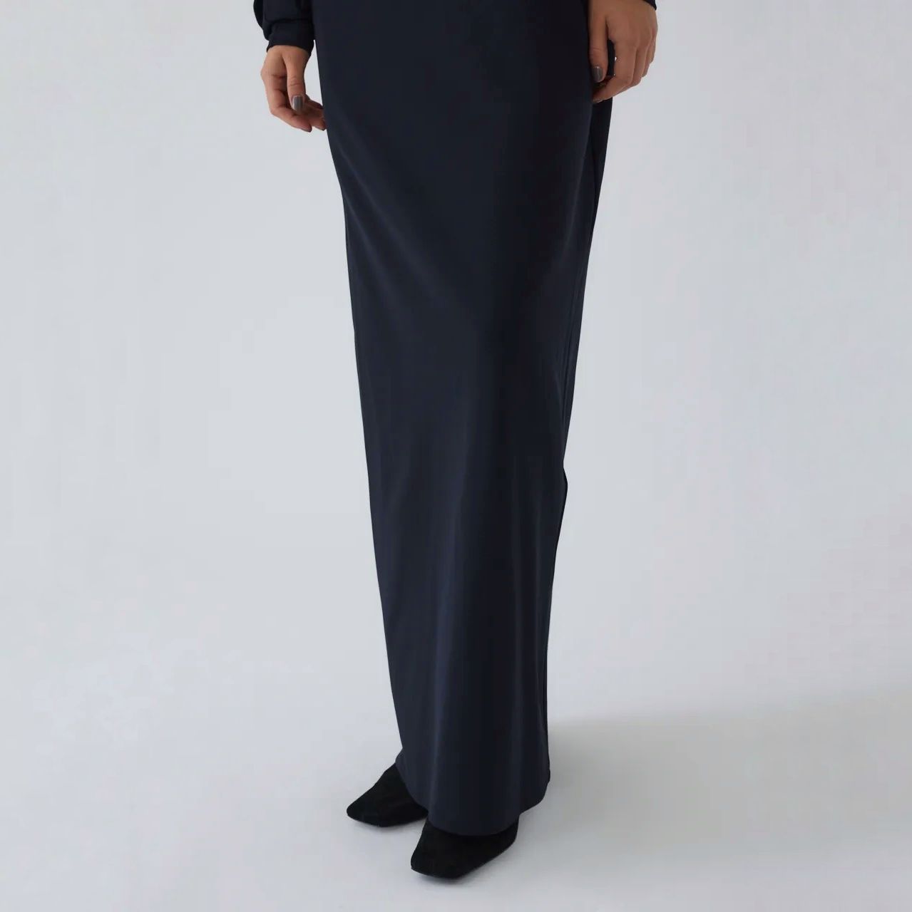 【残り一点】Drape Sleeve Cut Dress