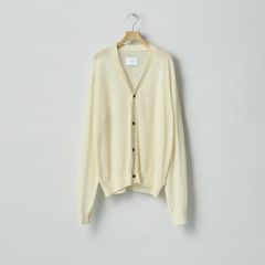 【残りわずか】W/AL/NY Knit V Neck Cardigan