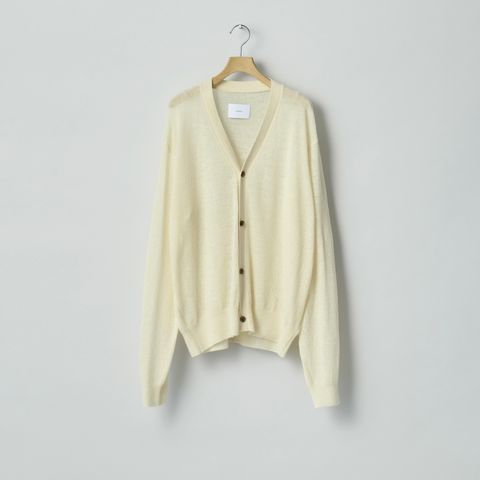 【残りわずか】W/AL/NY Knit V Neck Cardigan