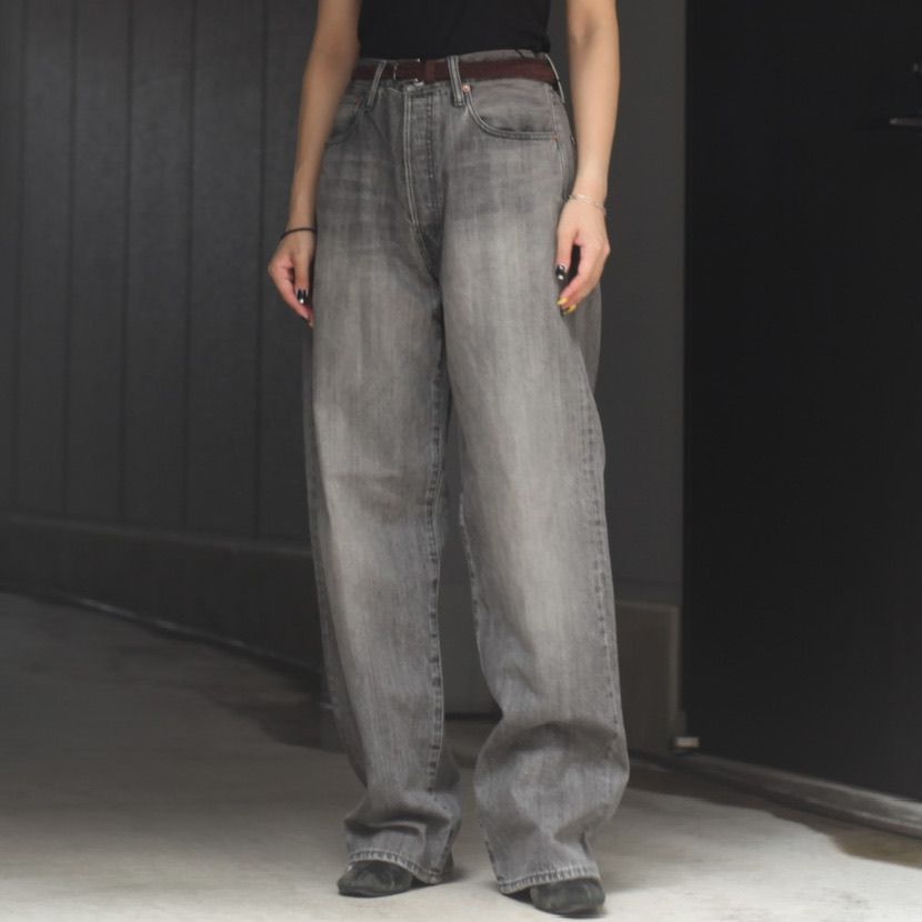 YOKO SAKAMOTO - 【再販売通知受付可能】Denim Straight Pants(USED FADE) | ACRMTSM ONLINE  STORE