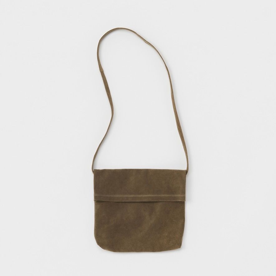 【残りわずか】Pig Flap Shoulder Bag Small(KHAKI)