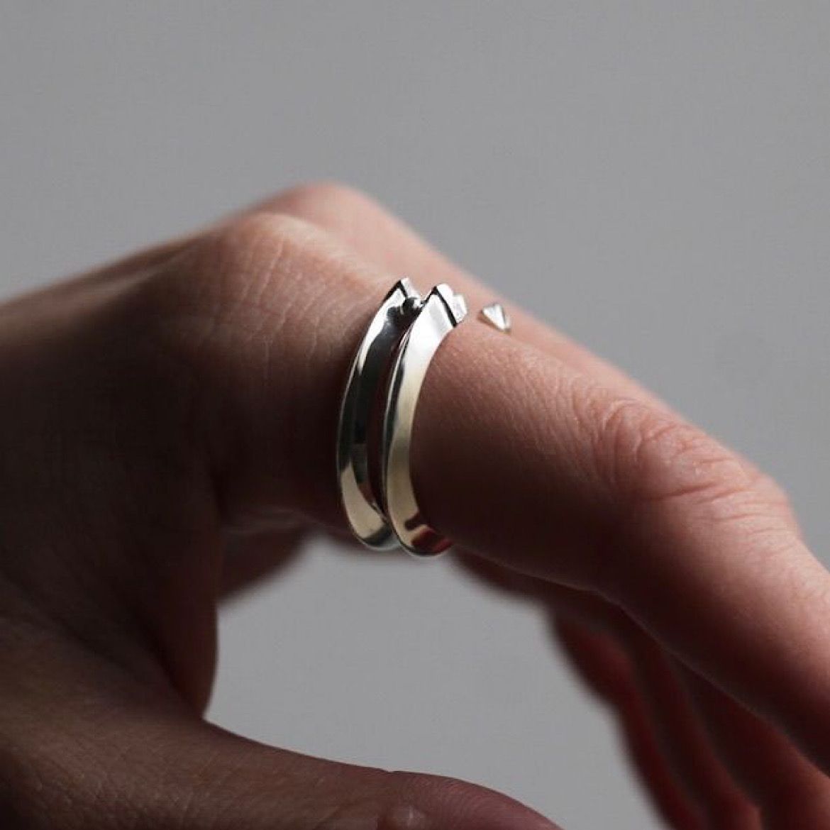 【お取り寄せ注文可能】Ring Double(SILVER)