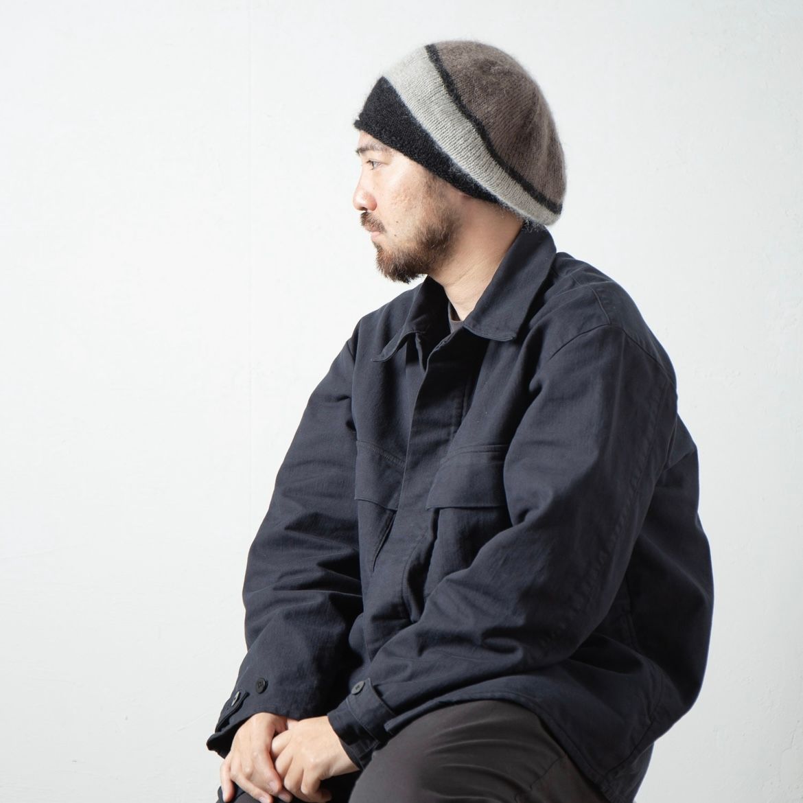 【残り一点】Mohair Knit Tam Beret